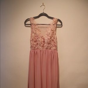 Light Pink Long Dress